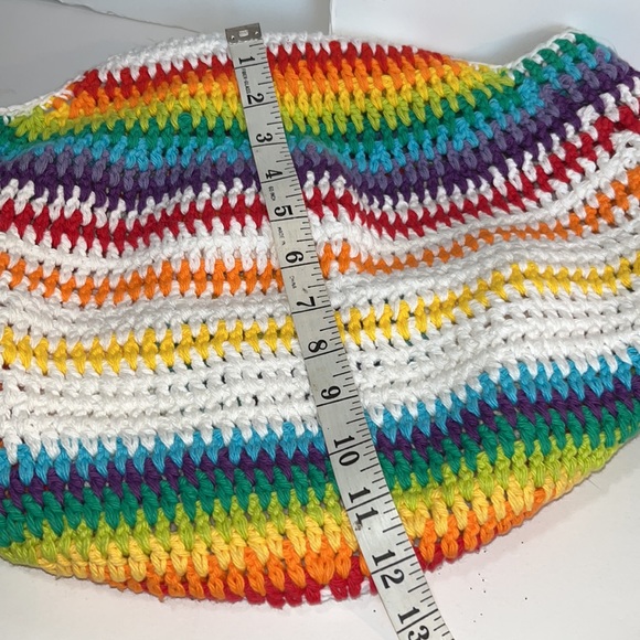 🌈Handmade Crocheted shoulder bag - Picture 14 of 14